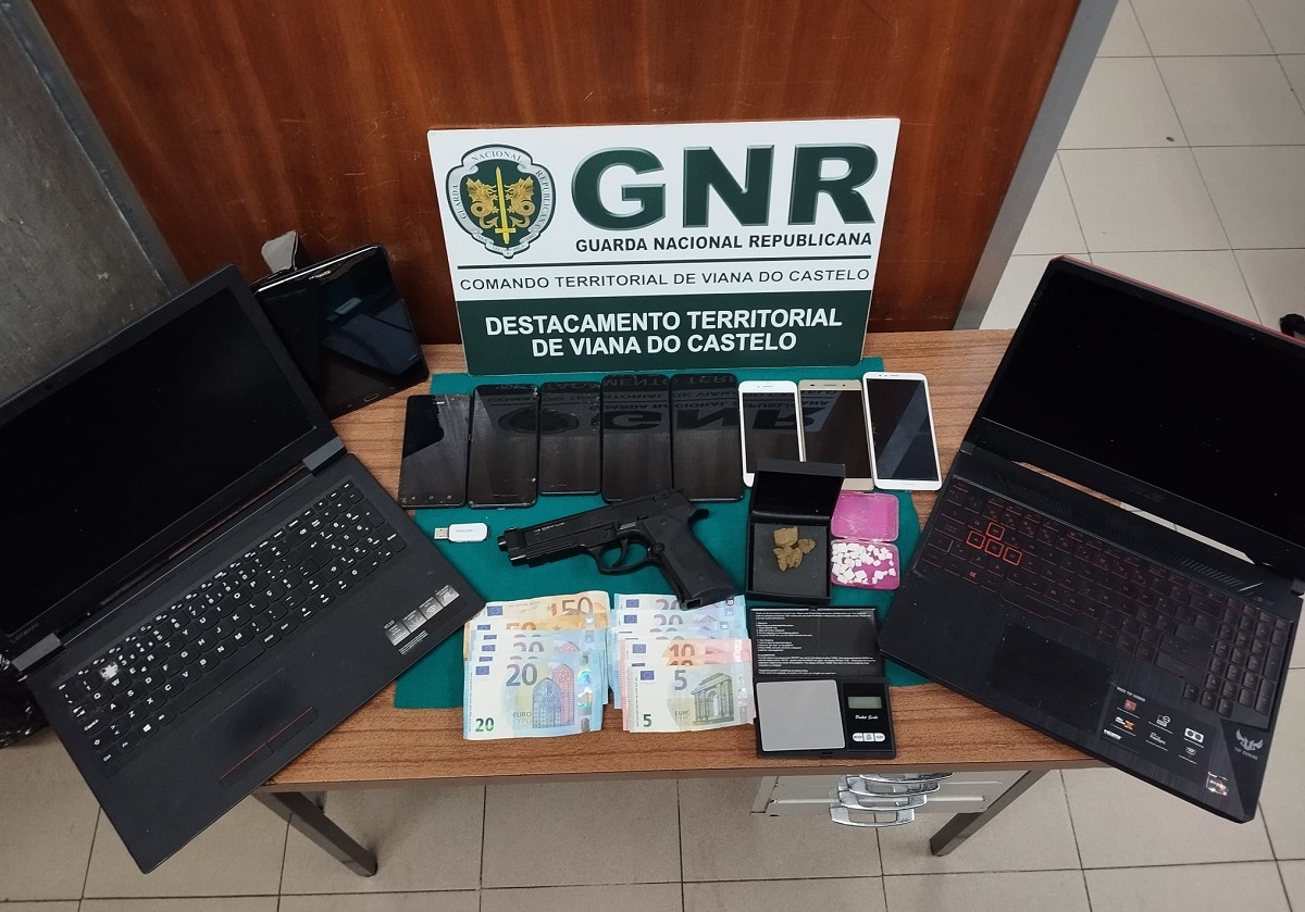 Detido em flagrante por tráfico de droga em Viana do Castelo