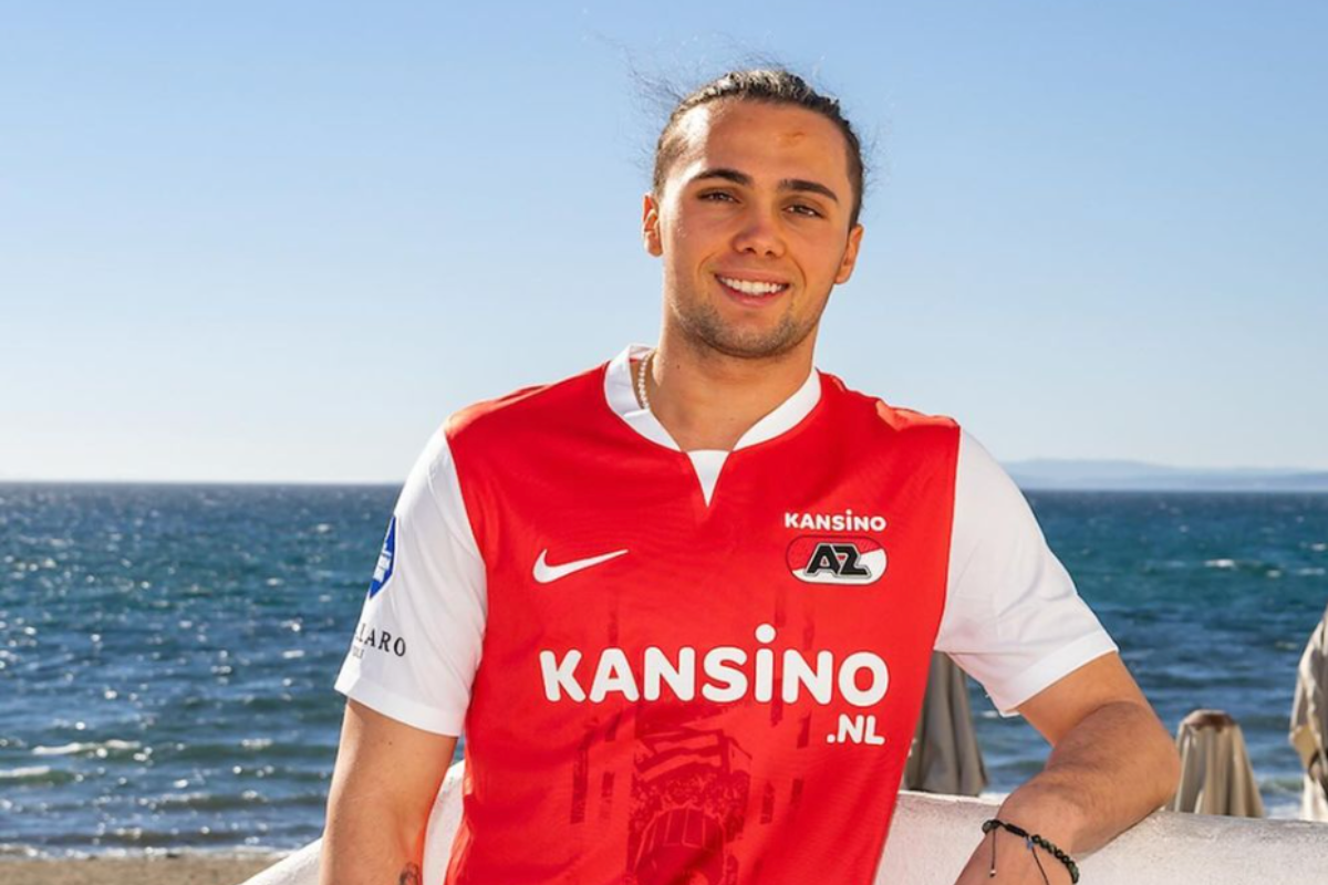 Arcuense Gonçalo Esteves apresentado no AZ Alkmaar