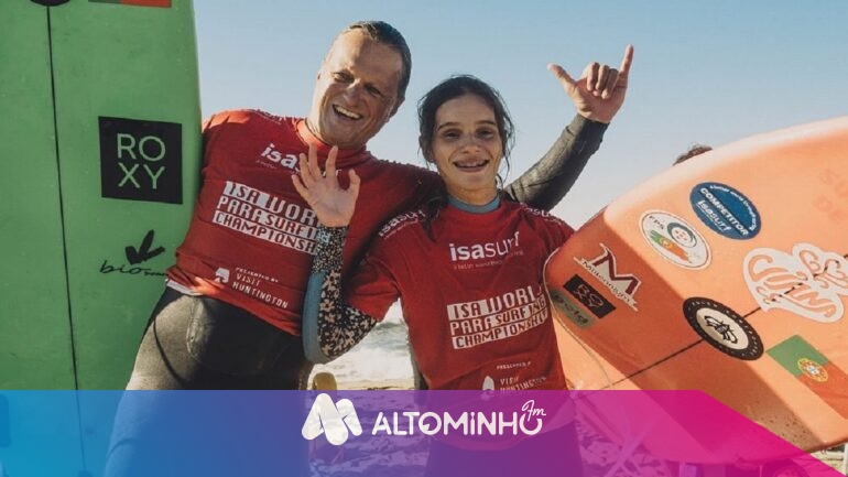 Marta Paço brilha e conquista o tetra no mundial de surf adaptado Rádio Alto Minho