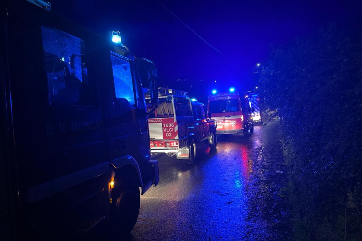 Bombeiros de Monção chamados a combater dois incêndios