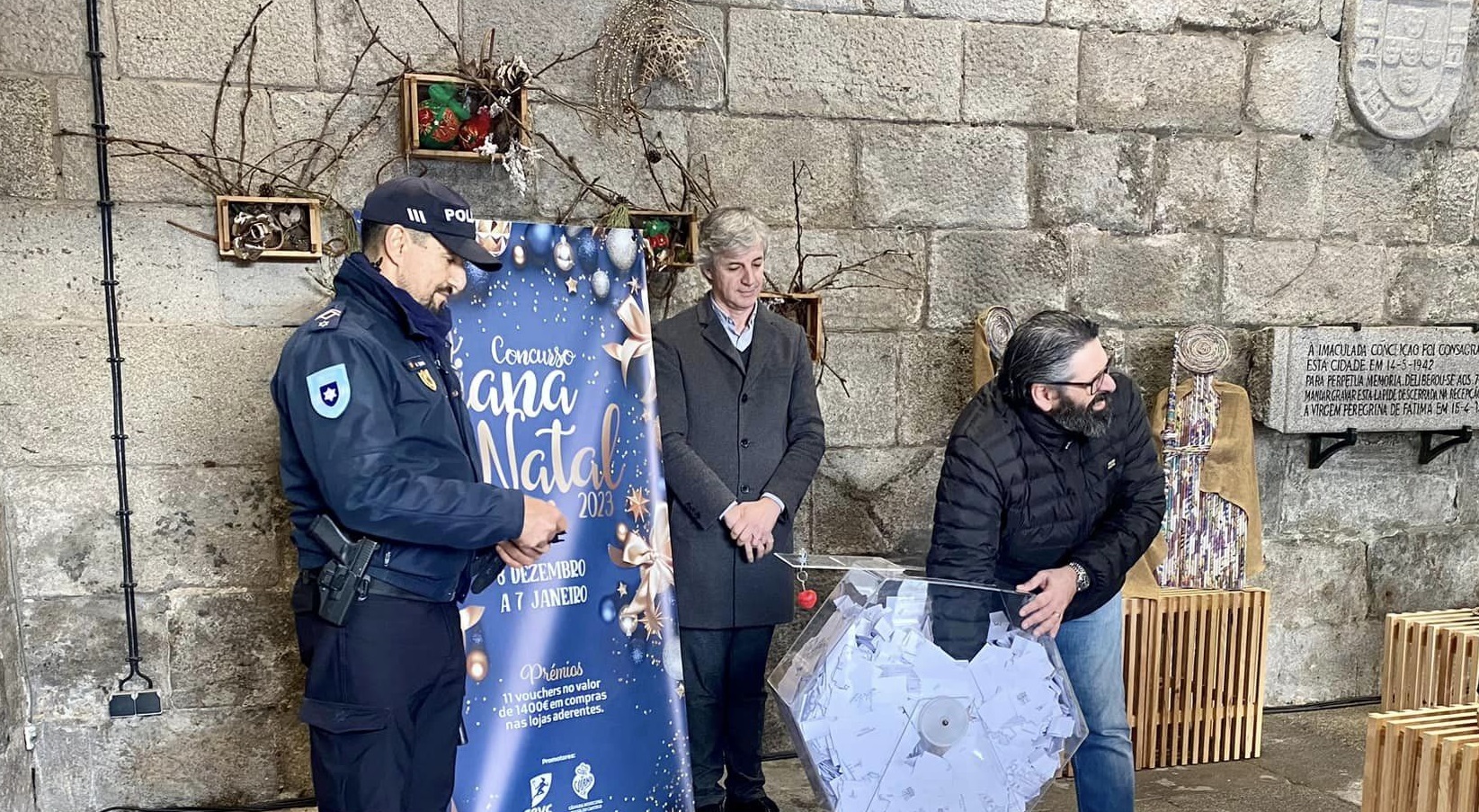 “Viana é Natal 2023” sorteou 11 vouchers no valor de 1400 euros em compras