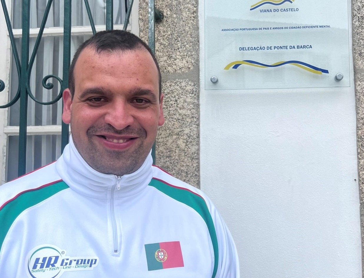 Atleta da APPACDM de Viana no Campeonato do Mundo e da Europa de Remo Indoor