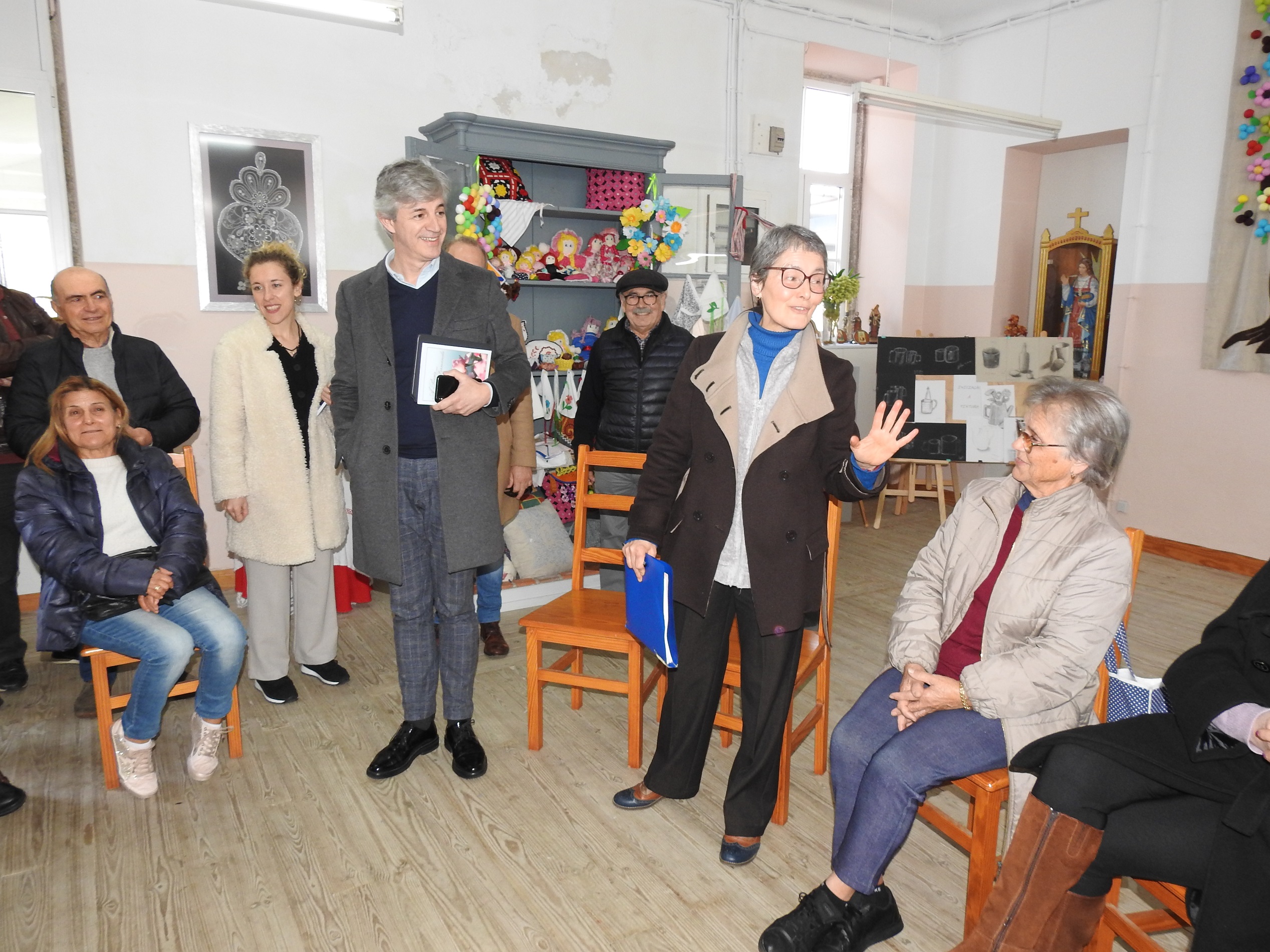 Executivo de Viana visita coletividades culturais de Barroselas