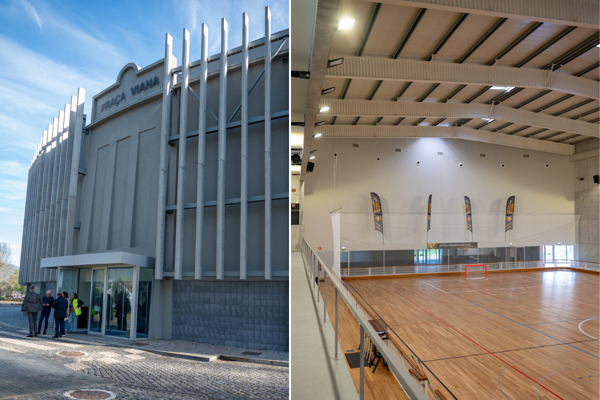Praça Viana ao serviço do desporto após investimento de quase 5 milhões de euros