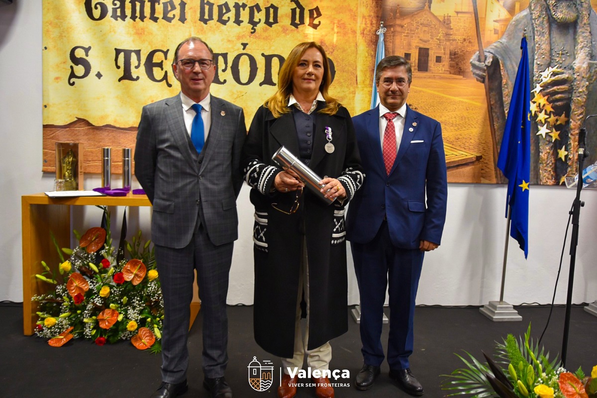 Fátima Campos Ferreira é homenageada em Valença