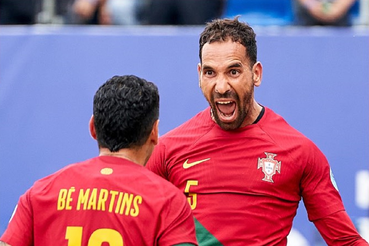 Portugal vence e convence na estreia no Mundial de Futebol de Praia