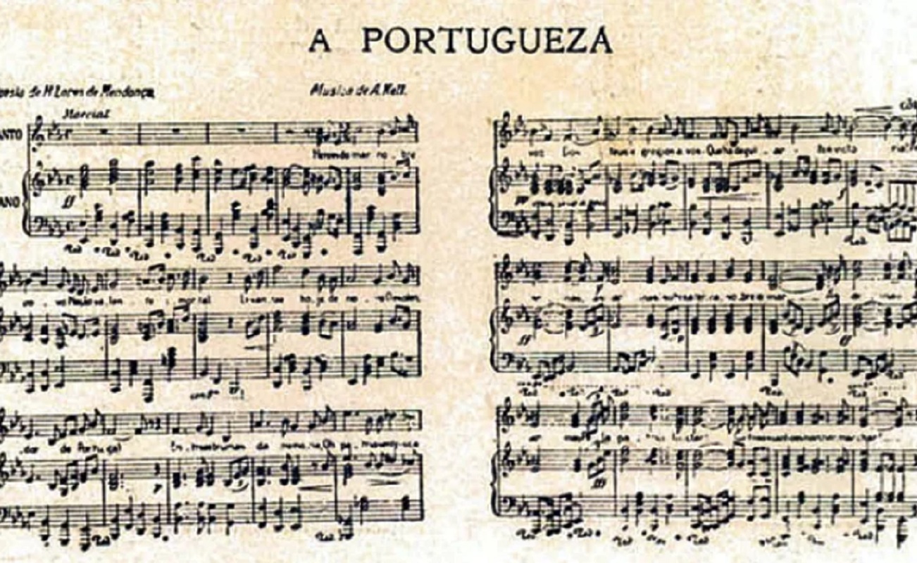 A Portuguesa foi tocada em público pela primeira vez há 134 anos