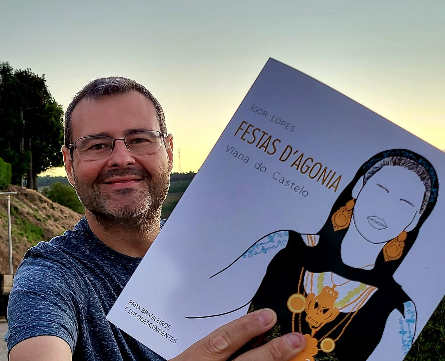 Escritor lança livro inédito sobre Romaria D´Agonia no Brasil e Uruguai