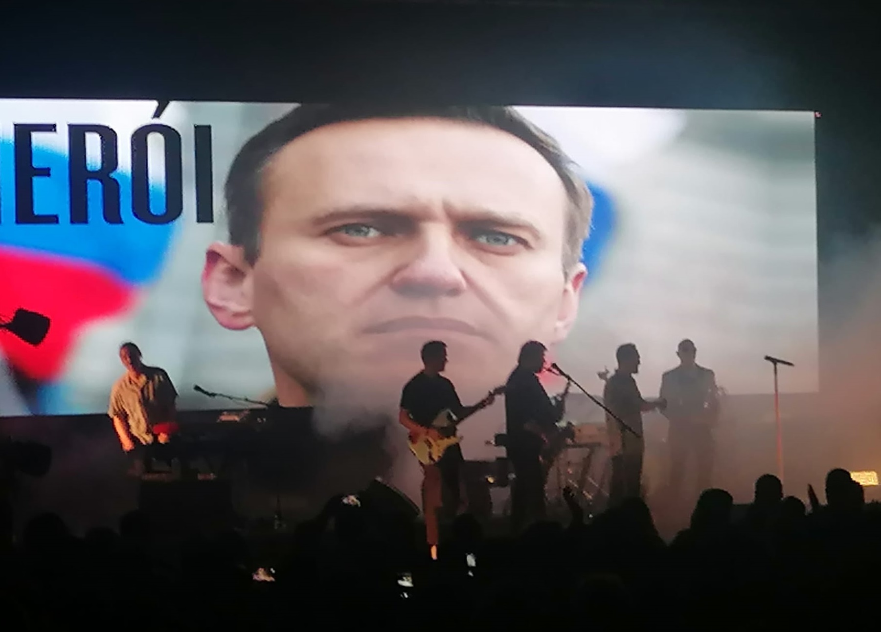 Pedro Abrunhosa homenageia Alexei Navalny em Viana do Castelo