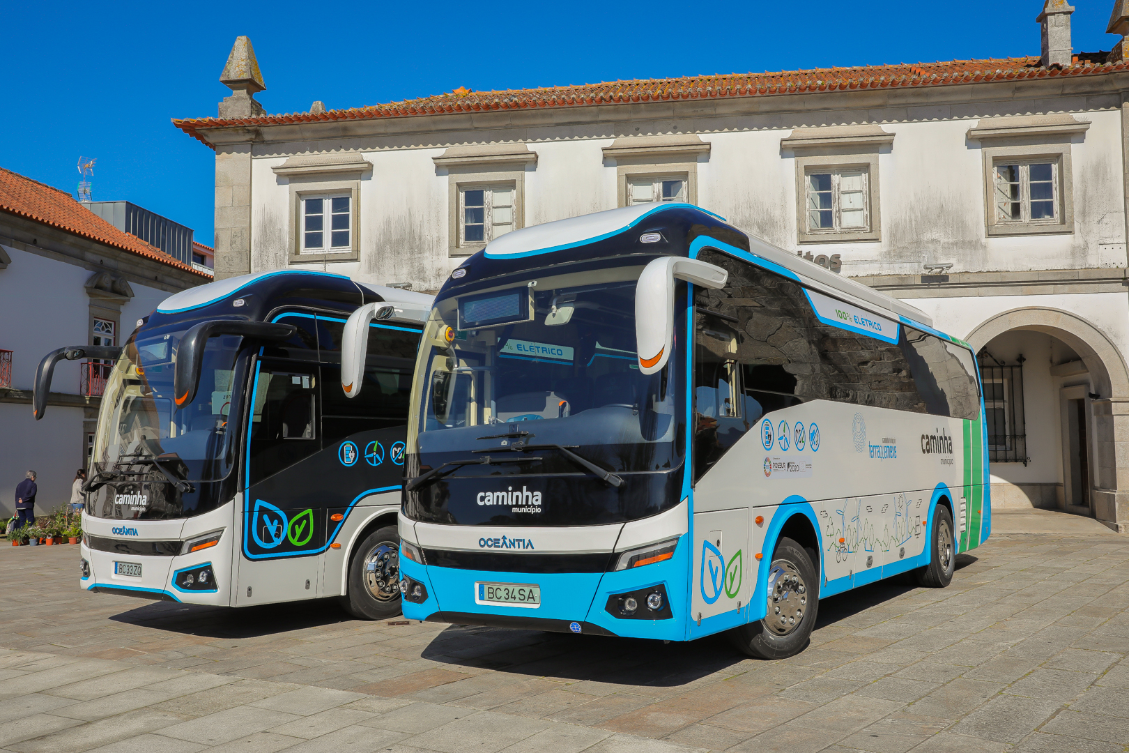 Dois autocarros elétricos reforçam frota de Caminha