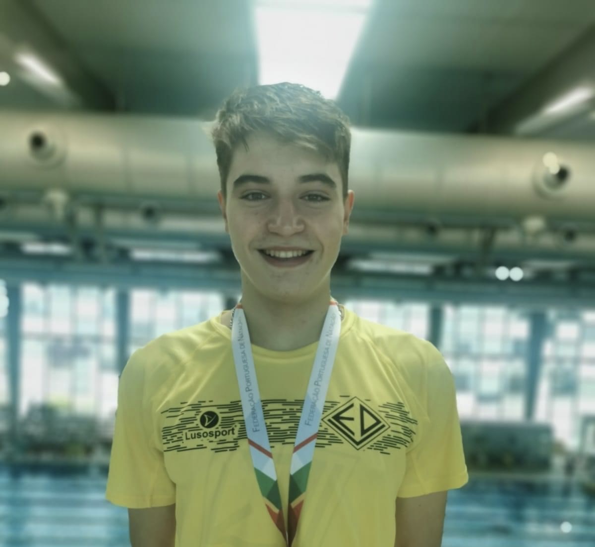 Filipe Laranjo é vice campeão nacional Júnior nos 400 livres