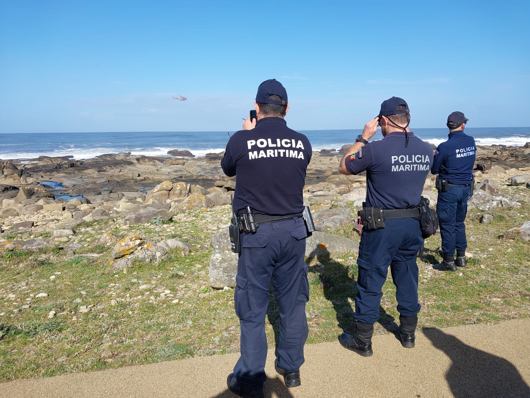 Continuam as buscas por pescador desaparecido em Caminha