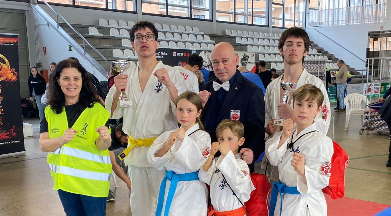 Vianenses conquistam pódio no Campeonato de Karate Kyokushin da Catalunha