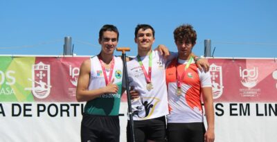 Duas medalhas de ouro para Tiago Maciel na Taça de Portugal de Regatas em Linha