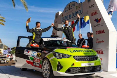 Piloto vianense estreou novo carro no Campeonato da Madeira de Ralis
