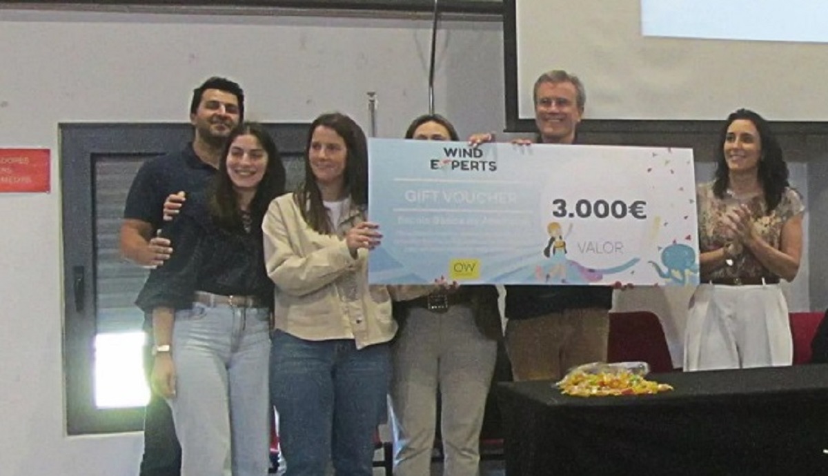 Alunas da Escola Básica da Abelheira distinguidas pela Ocean Winds