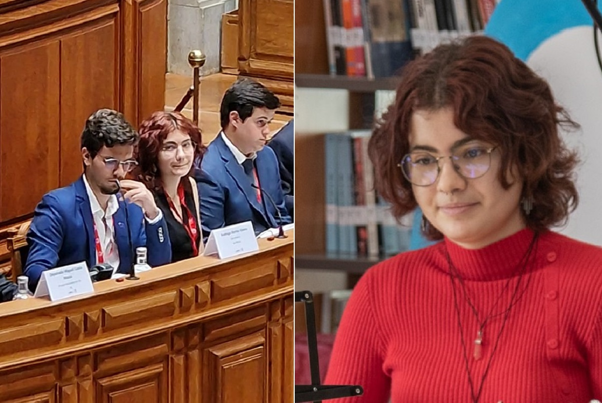 Jovem vianense liderou trabalhos da Assembleia da República