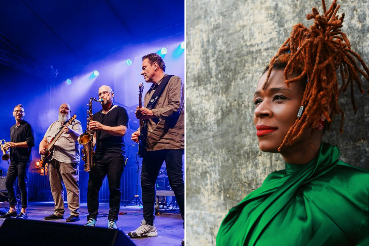 Mezzoforte e Carmen Souza no Festival Praça na Erva em Viana