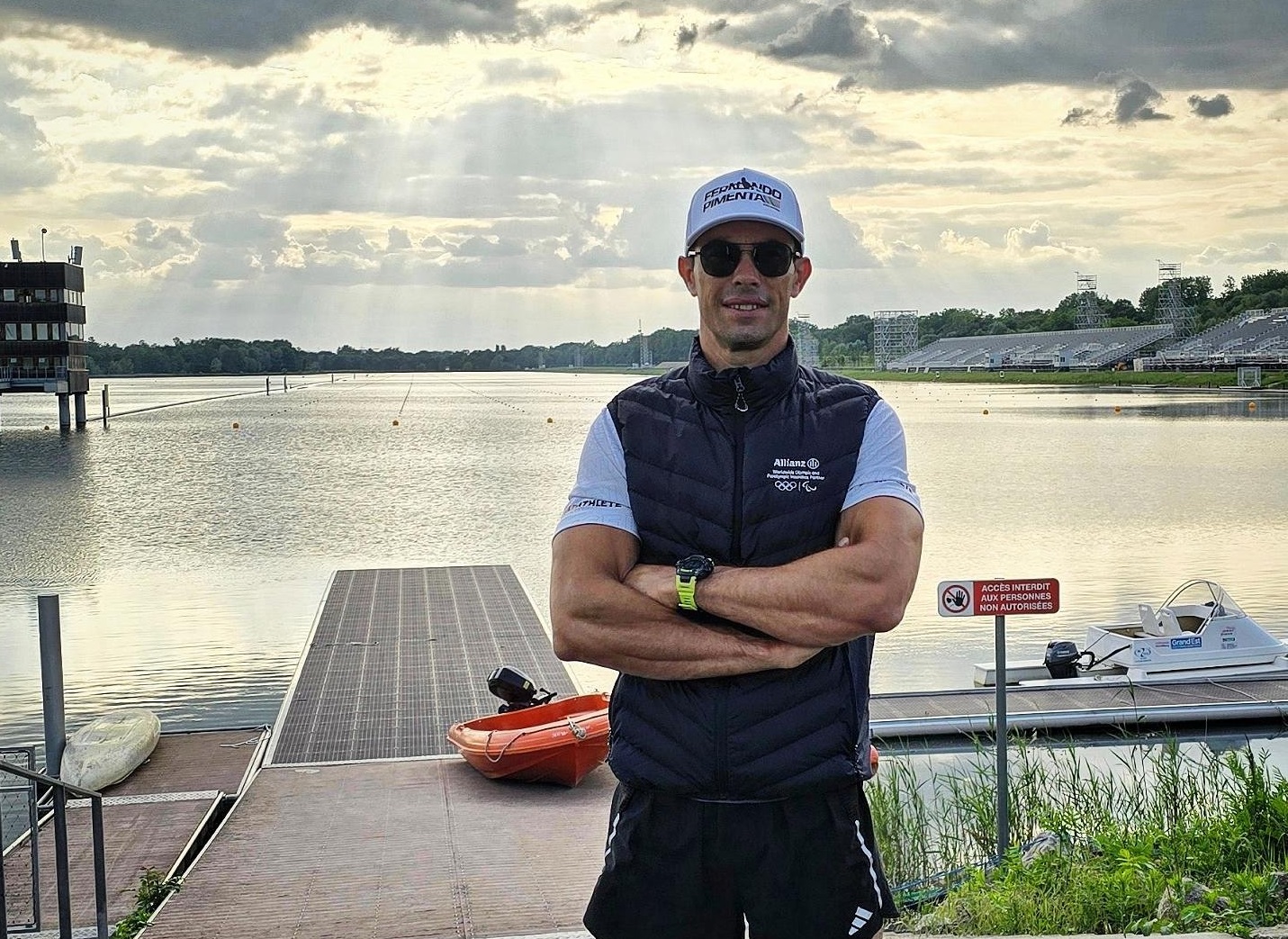 Fernando Pimenta foi a Paris “testar” pista olímpica