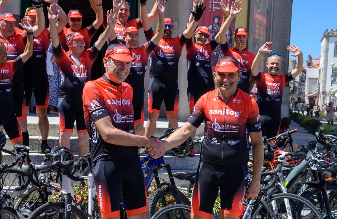 Vianense pedala até Lisboa para agradecer transplante pulmonar