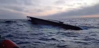 Pelo menos três mortos e três desaparecidos em naufrágio na Marinha Grande