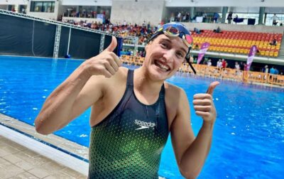 Vânia Neves sagra-se campeã nos 100 metros costas com recorde nacional