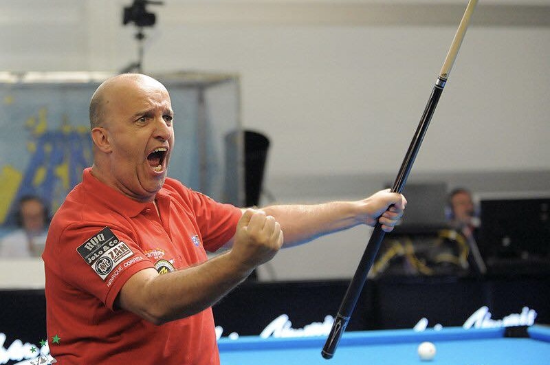 Vianense Henrique Correia no Campeonato da Europa de Pool Seniores