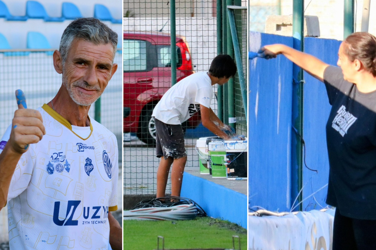 Adeptos do SC Vianense dão nova cor ao Estádio Dr. José de Matos