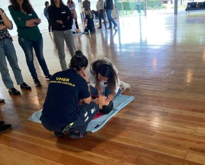 VMER dá formação em suporte básico de vida a funcionários da Câmara de Ponte de Lima