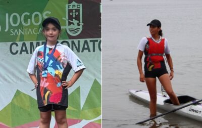 Letícia Silva e Vitória Zabeu vencem fase nacional das primeira pagaiadas de slalom