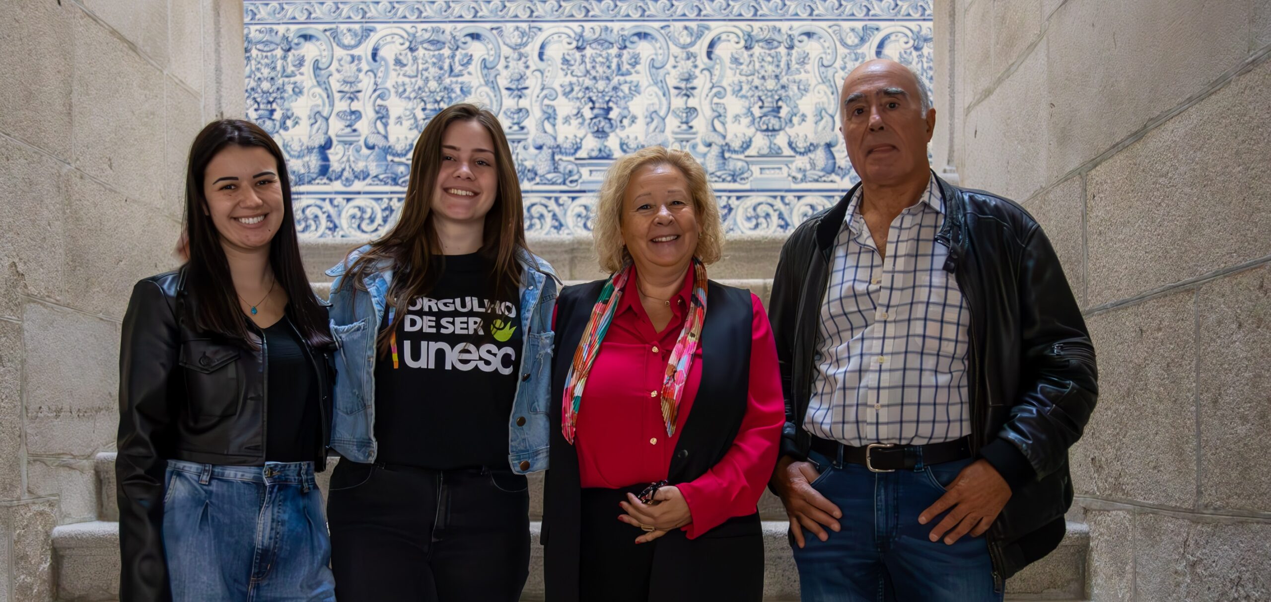 Eduarda e Mariane são as primeiras a beneficiar de acordo entre IPVC e universidade do Brasil