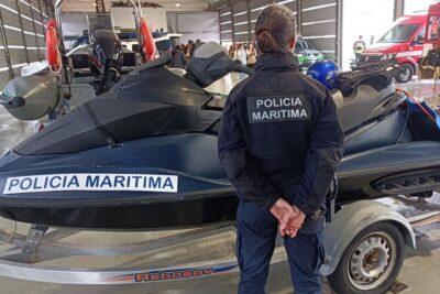 Estação Viana Shopping recebe exposição interativa em homenagem ao trabalho da Polícia Marítima