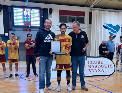 CB Viana homenageia “capitão” pelos 20 anos de clube