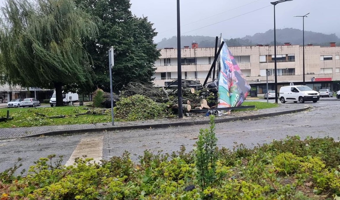 Tempestade Kirk. Alto Minho regista 164 ocorrências