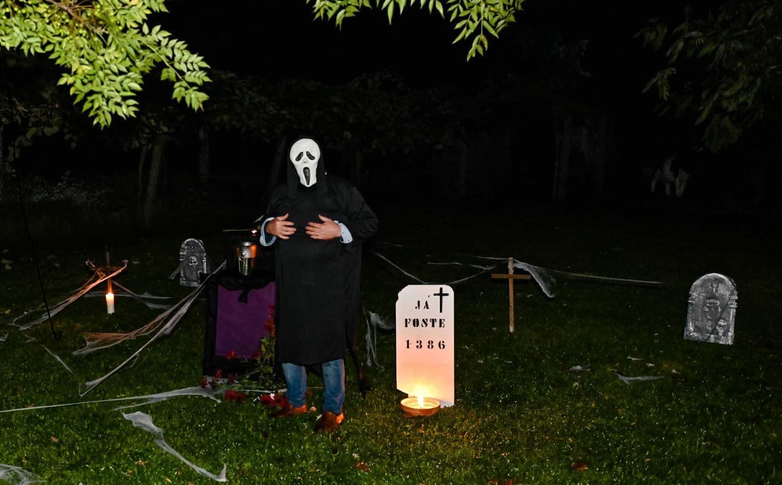 Caminhada noturna de “Halloween” em Geraz do Lima