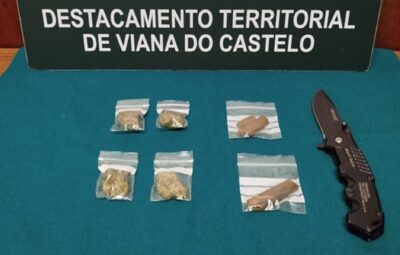 “Forte odor” a estupefacientes ‘trama’ jovem traficante em Viana do Castelo