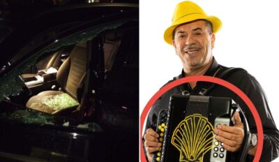 Assaltam carro de Augusto Canário e levam concertina de características únicas