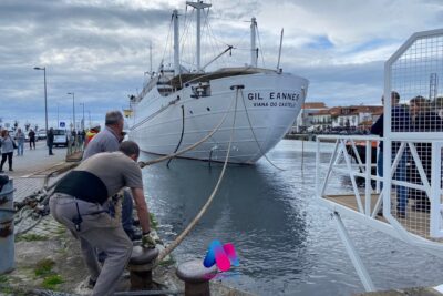 Navio Gil Eannes regressa “a casa”