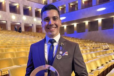 Campeão olímpico Iúri Leitão agraciado com o troféu Quinas de Ouro