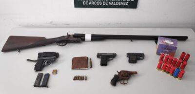 Homem de 65 anos detido por posse de armas e munições proibidas em Ponte de Lima