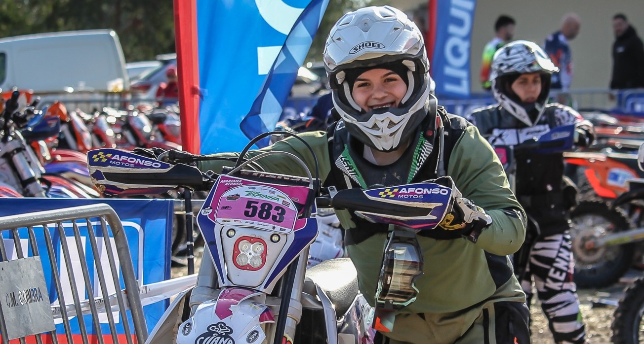 Mariana Afonso em terceiro lugar no Campeonato Nacional de Enduro Sprint