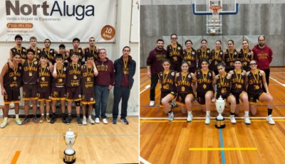 Juniores do Clube Basquete Viana sagram-se campeões distritais