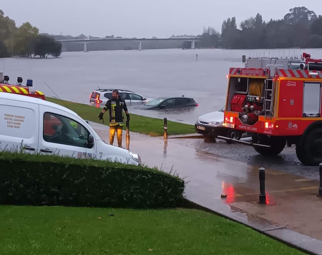 Proteção Civil alerta para risco de cheias devido à passagem da depressão Leonardo