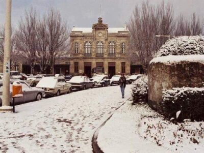 Faz hoje 38 anos que um grande nevão pintou Viana do Castelo