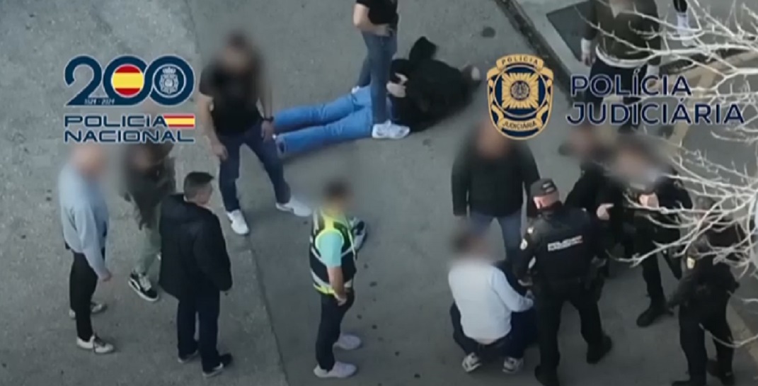 As imagens de detenção dos dois fugitivos de Vale Judeus