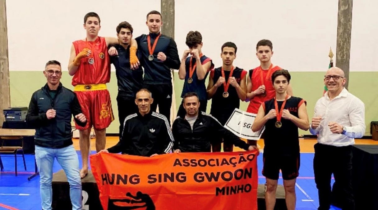 Associação Hung Sing Gwoon Minho conquista cinco pódios
