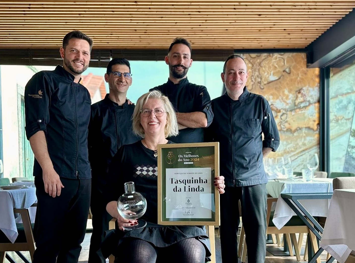 Tasquinha da Linda conquista prémio “Serviço de Vinhos do Ano”