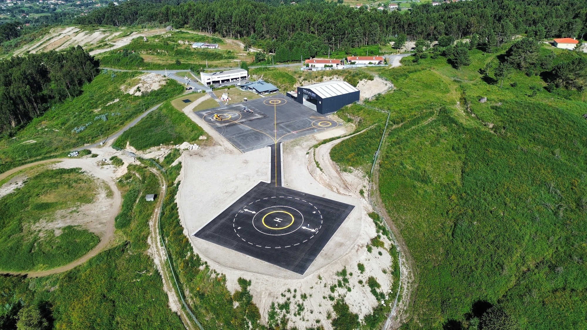 Arcos de Valdevez investe na iluminação e sinalização noturna do Heliporto
