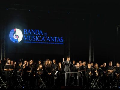 Maestro Juan Carlos Diaz no II Estágio da Banda de Música de Antas