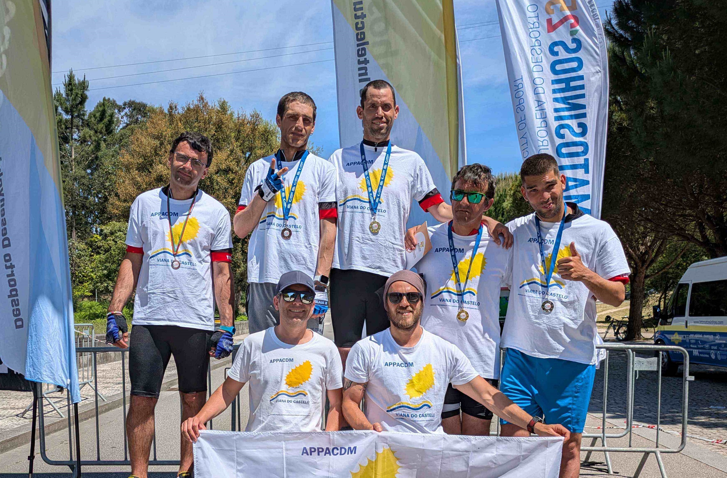 APPACDM de Viana conquista quatro pódios no campeonato de ciclismo